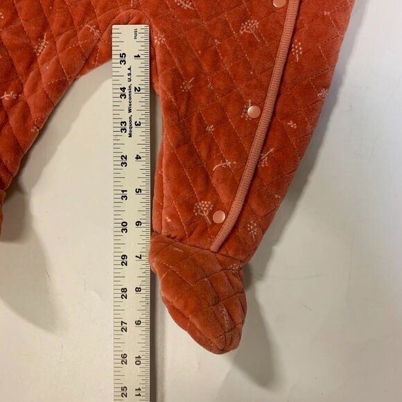 NORDSTROM Baby Print Bunting In Pink Desert Dottie One Piece Size 6 Months - Picture 15 of 15